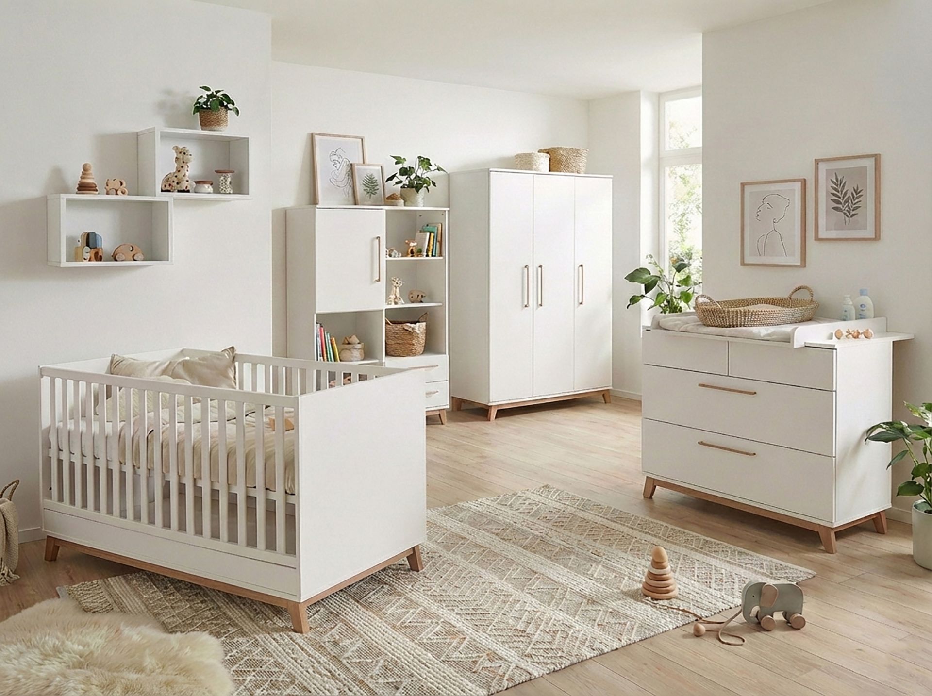 Kleiderschrank 3-türig »Lina«