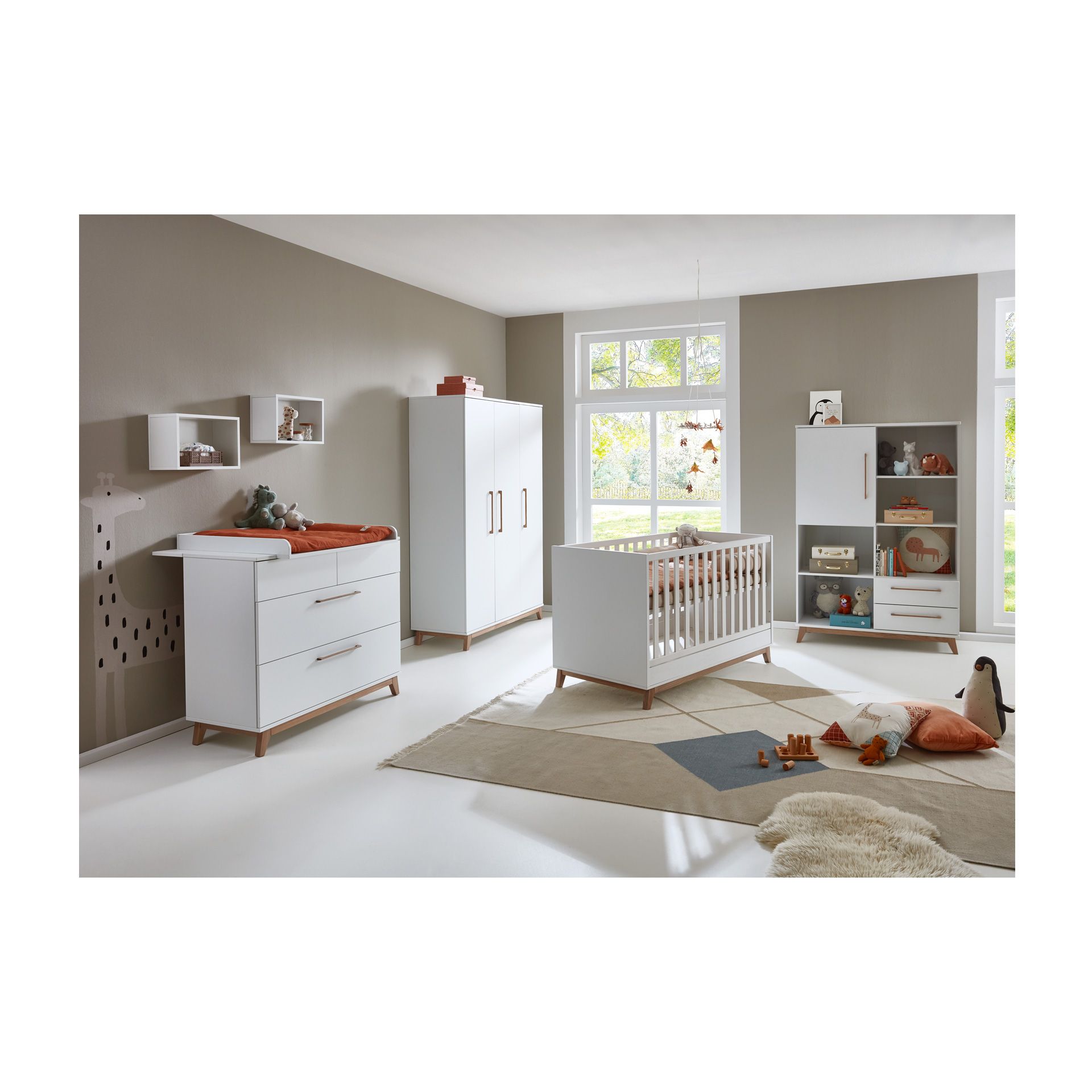 Kleiderschrank 3-türig »Lina«